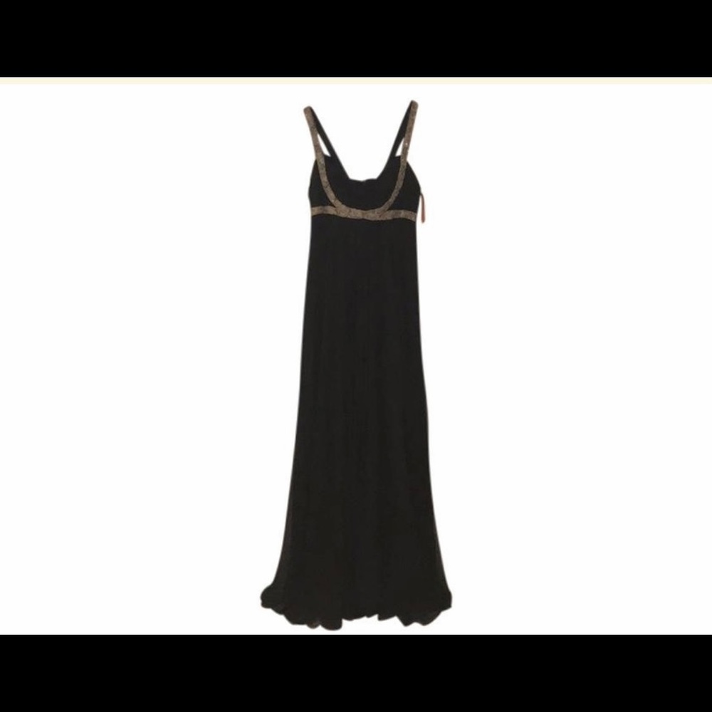 Marchesa Notte Black Goddess Style Gown